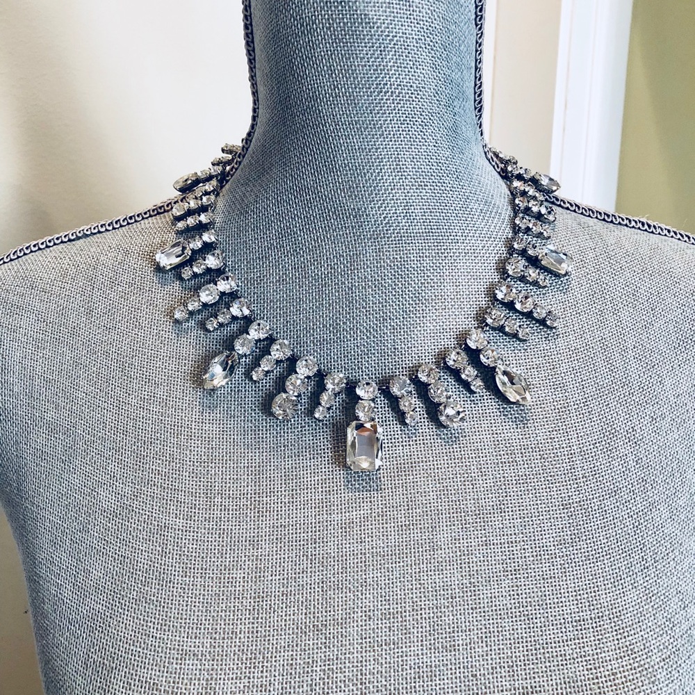 Kate Spade diamond crystal necklace